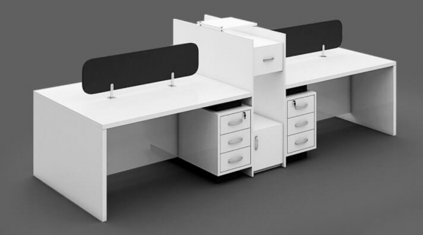 Open Desk Office Partition 4P - 61